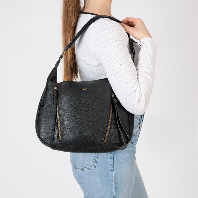 RIEKER H1016-00 black, dámská kabelka
