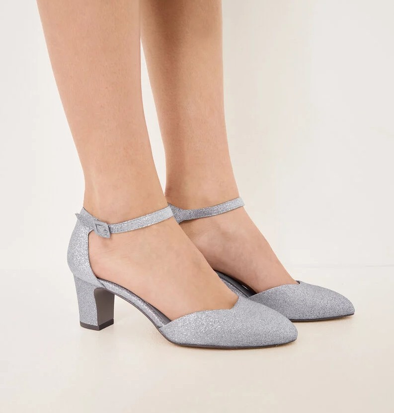 TAMARIS 1-24432-41 silver, dámské lodičky