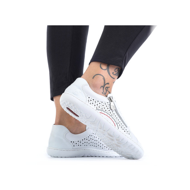 RIEKER 52824-80 white, dámské tenisky