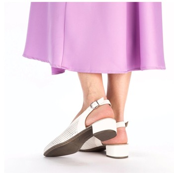 RIEKER 47066-80 white, dámské lodičky vel.39