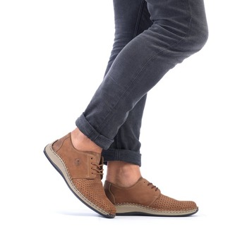 RIEKER 05226-24 brown, pánské polobotky