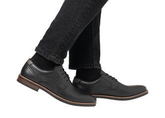 RIEKER 13523-00 black, pánské polobotky