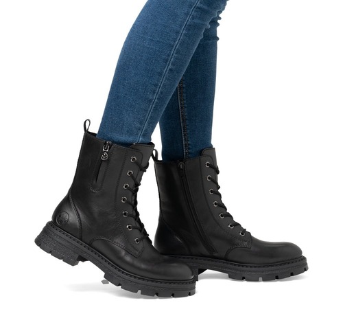 RIEKER Z9804-00 black, dámská kotníková obuv vel.39