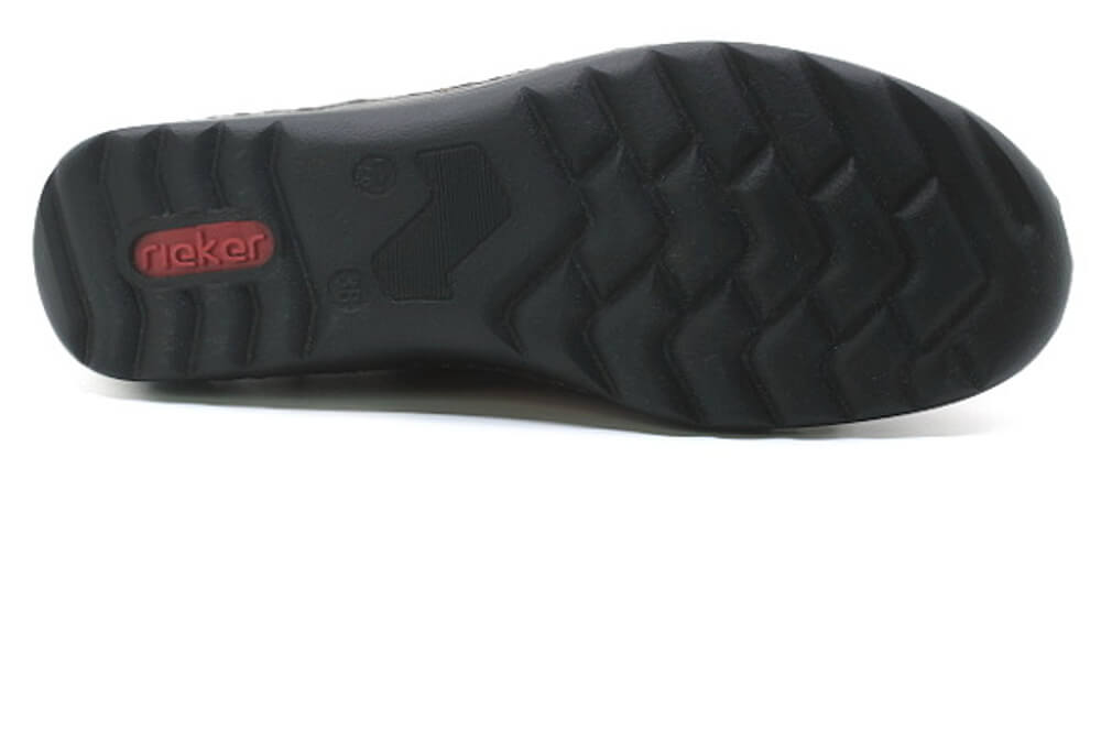 RIEKER 48901-35 red, dámské polobotky vel.38