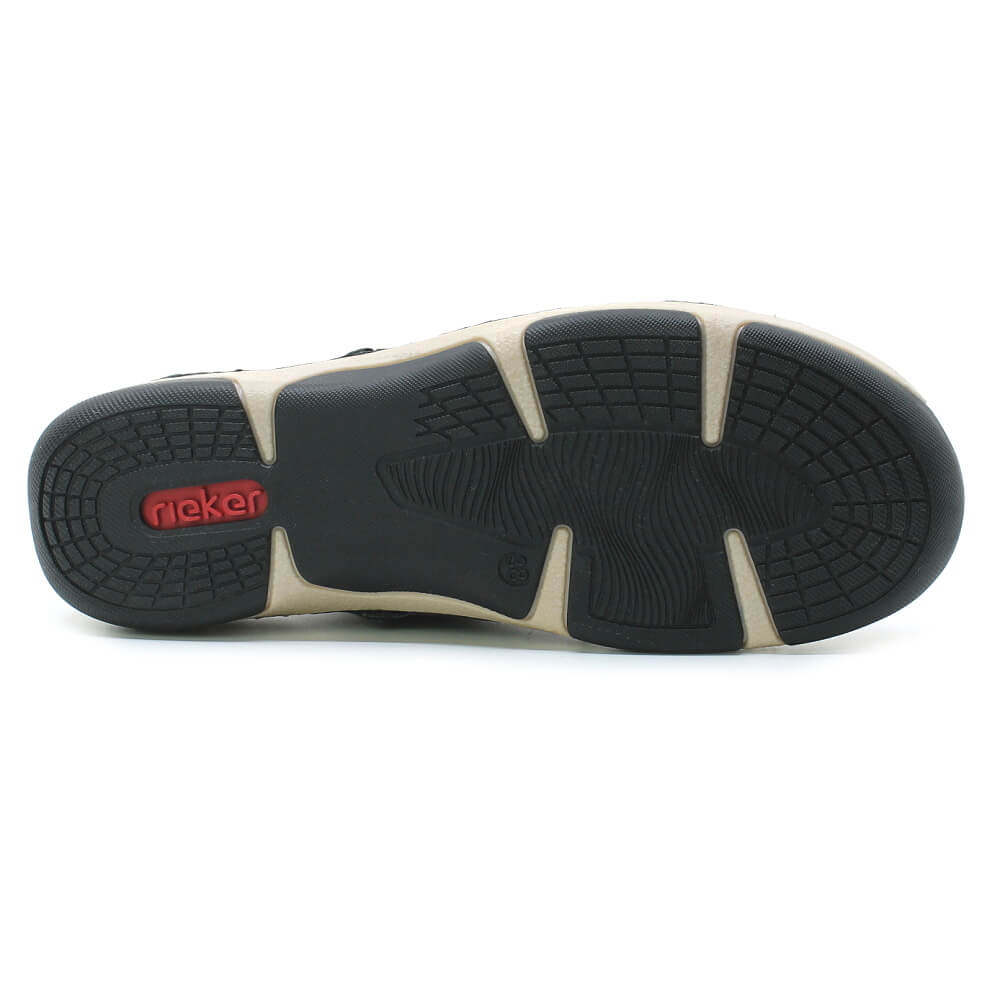 RIEKER 55920-30 red, dámské polobotky