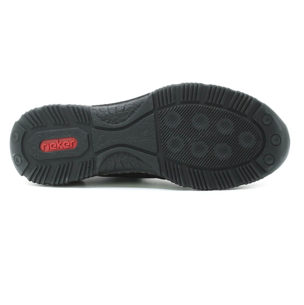 RIEKER N3275-00 black, dámská kotníková obuv vel.39