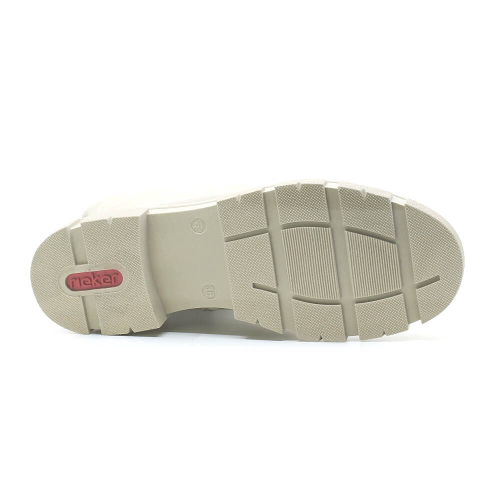 RIEKER Y7190-60 beige, dámské kozačky vel.41