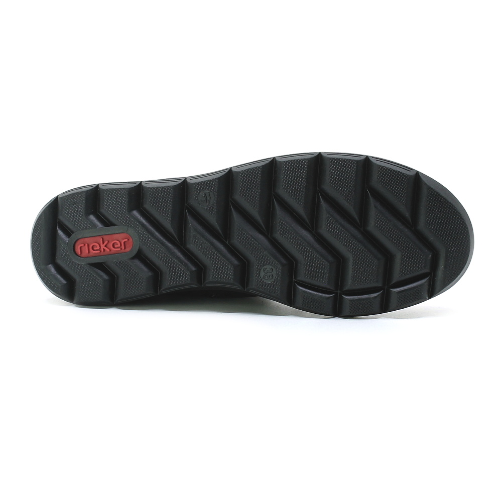 RIEKER Z0066-00 black, dámská kotníková obuv