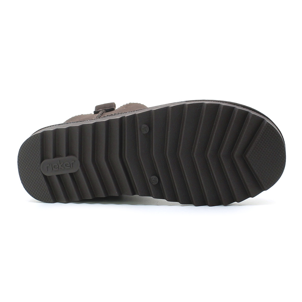 RIEKER 99870-25 brown, dámská zimní obuv vel.37