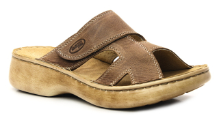 ORTO PLUS 2061-65 hnědá, dámské pantofle