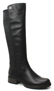 RIEKER Z9591-00 black, dámské kozačky