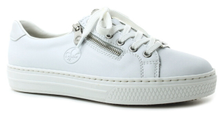 RIEKER L59L1-83 white, dámské tenisky