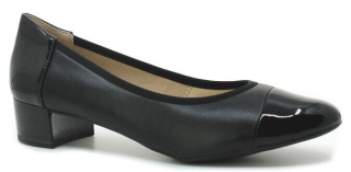 CAPRICE 22317-42 black comb, dámské lodičky