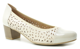 CAPRICE 22300-42 beige comb, dámské lodičky