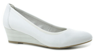 TAMARIS 22320-42 white, dámské lodičky 