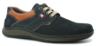 RIEKER 05207-15 blue, pánské polobotky