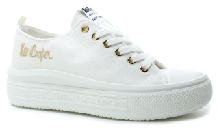 Lee Cooper 2462L white/gold, dámské plátěnky