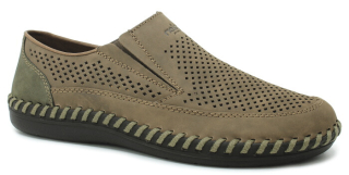 RIEKER B2464-25 brown, pánské mokasíny 