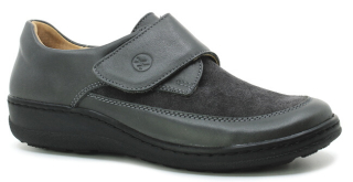 HILBY 395 šedé, dámské polobotky