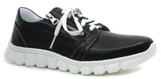 HILBY 1192 černé, dámské polobotky 