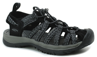 KEEN Whisper 1028815 Black/Steel Grey, dámské sandály