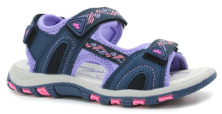 LICO Luca V 470271 marine/lila, dětské sandály