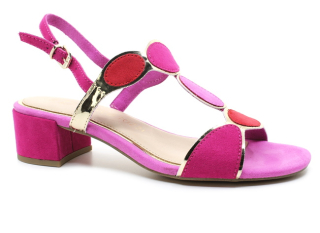 MARCO TOZZI 2-28230-42 pink comb, dámské sandály 