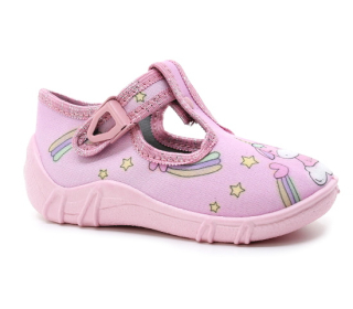 RAWEKS Hania 58 růžové, dětské bačkory