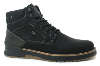 RIEKER 32330-00 black, pánská zimní obuv 