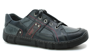 KACPER 1-6875 modré, pánské polobotky 