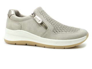 JANA 8-24767-44 beige, dámské polobotky