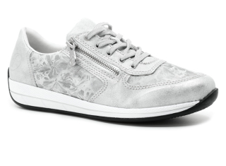 RIEKER N1112-80 white kombi, dámské tenisky