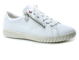 RIEKER N0900-81 white, dámské tenisky