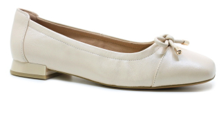CAPRICE 9-22104-42 cream perlato, dámské baleríny