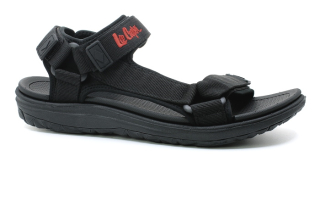 Lee Cooper 2620L black, pánské sandály 