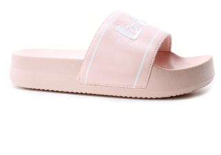 Lee Cooper 3532L lt.pink/silver, dámské pantofle 