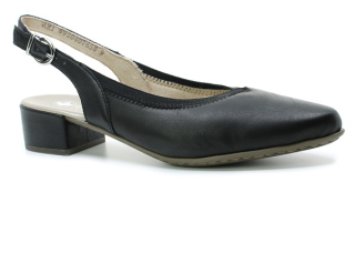 RIEKER 47063-00 black, dámské lodičky 