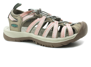 KEEN WHISPER 1022810 taupe/coral, dámské sandály 