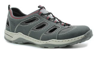 RIEKER 08065-46 grey, pánské sandály 