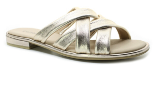 CAPRICE 9-27101-44 959 platin metal., dámské pantofle 