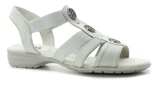 JANA 8-28165-42 204 lt.grey, dámské sandály