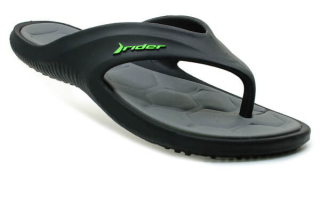 RIDER CAPE XVIII AD 83631 AZ143 black/grey/green, pánské žabky 