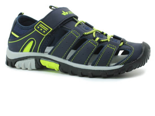 LICO Liam 470305 marine/lemon, dětské chlapecké sandály 