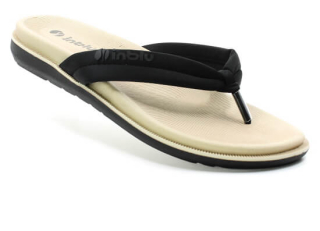 INBLU SF000004 nero, dámské žabky