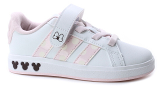 adidas GRAND COURT MINNIE EL K JR8134 bílá, dětská obuv