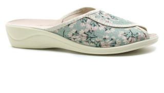 ROGALLO 29541 zelená, dámská domácí obuv 