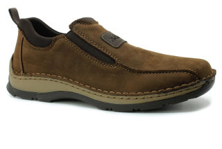 RIEKER 05363-26 brown, pánské mokasíny
