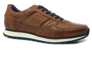 Bugatti 335-A021S-3500 6300 cognac, pánské polobotky