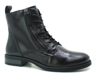 BAGATT D11-AFS3K-4050 1010 black, dámská kotníková obuv