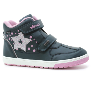 LICO Adela V 536220 marine/rosa, dětská obuv